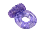 Фиолетовое эрекционное кольцо с вибрацией Rings Axle-pin - 1