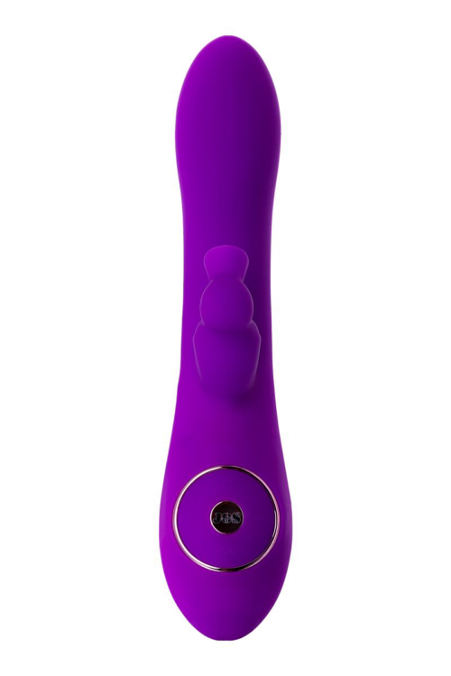 Фиолетовый вибратор с вакуумной стимуляцией клитора JUM - 21 см. - 2