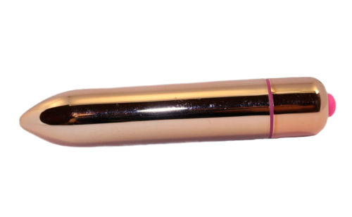 Розовый рельефный вибромассажёр для стимуляции точки G - 12 см. - 2