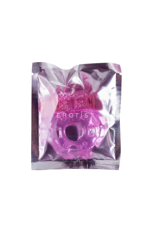 Розовое эрекционное кольцо Erotist - 3