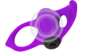 Фиолетовое эрекционное виброкольцо Lingus MAX - 4