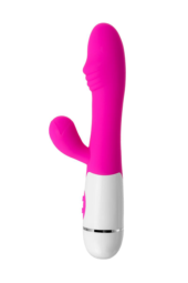 Розовый вибратор A-Toys Nixy - 23 см. - 2
