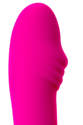 Розовый вибратор A-Toys Nixy - 23 см. - 10
