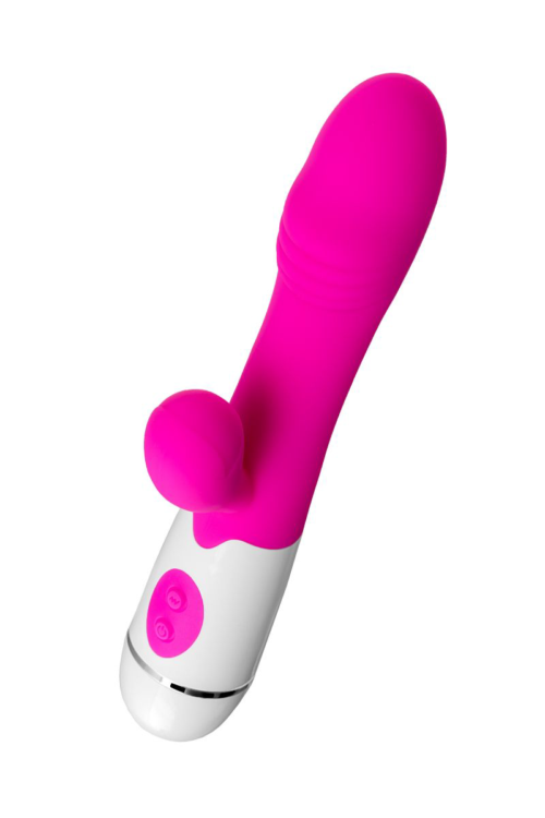 Розовый вибратор A-Toys Nixy - 23 см. - 3