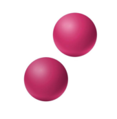 Ярко-розовые вагинальные шарики без сцепки Emotions Lexy Medium - 0