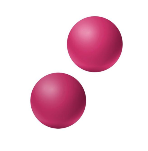Ярко-розовые вагинальные шарики без сцепки Emotions Lexy Small - 0