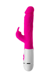 Розовый вибратор A-Toys Mist - 25,4 см. - 1