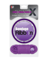 Комплект для связывания BONDX BONDAGE RIBBON LOVE ROPE PURPLE - 1