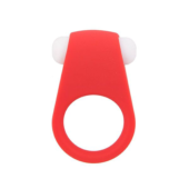 Красное эрекционное кольцо LIT-UP SILICONE STIMU RING 4 - 0