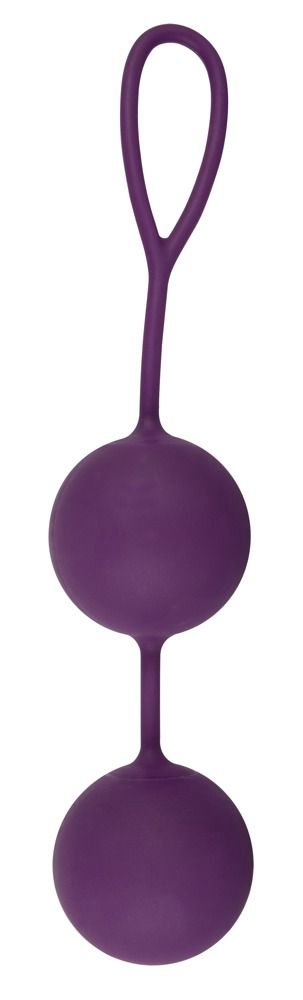 Большие фиолетовые вагинальные шарики XXL Balls - 0