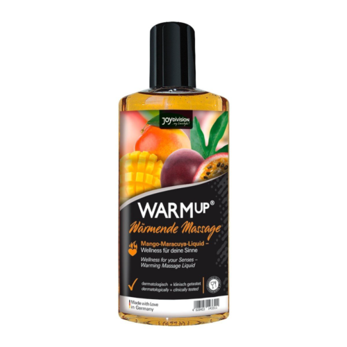 Разогревающий массажный гель Joy Division WARMup с ароматом манго и маракуйи - 150 мл. - 0
