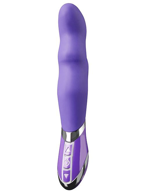 Фиолетовый перезаряжаемый вибратор OPTIMAL G 7.5INCH RECHARGEABLE VIBRATOR - 19 см. - 0