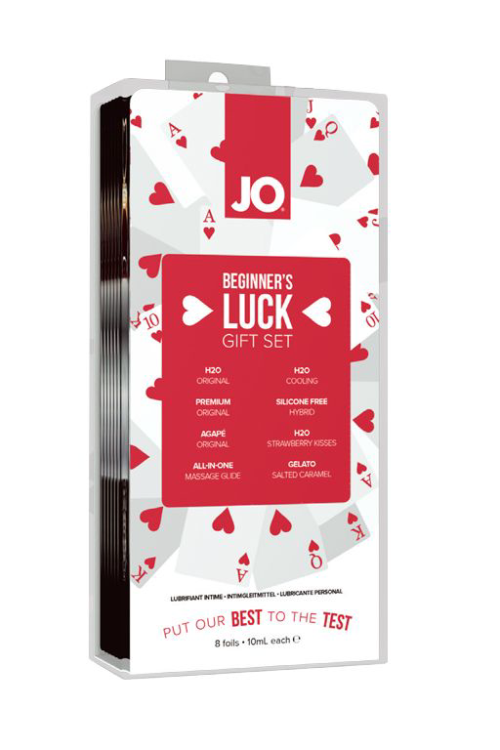 Подарочный набор смазок Beginner’s Luck Kit – 8 саше по 3 мл. - 0