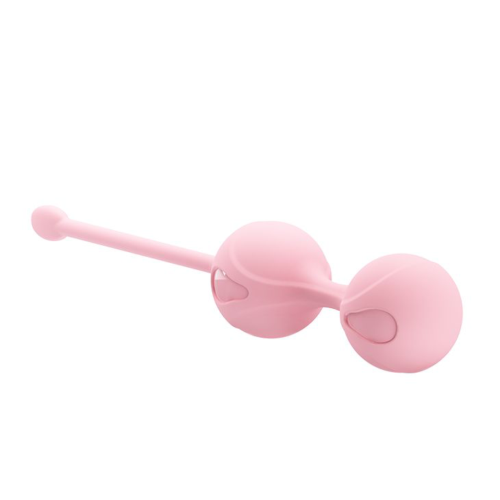 Нежно-розовые вагинальные шарики Kegel Tighten Up I - 1