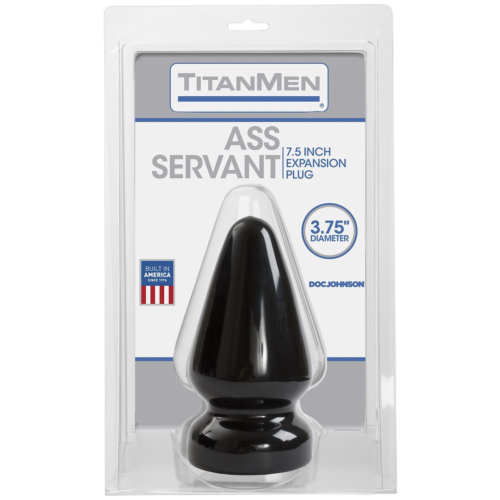 Большая анальная пробка Titanmen Tools Butt Plug 3.75 Diameter Ass Servant - 19 см. - 1