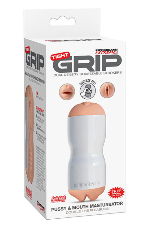 Мастурбатор вагина-ротик Pipedream Extreme Toyz Tight Grip Pussy Mouth - 1