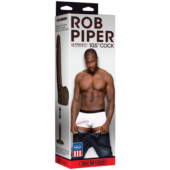 Темнокожий фаллоимитатор Rob Piper - 25,4 см. - 2