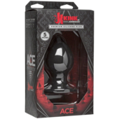 Анальная пробка из силикона Kink Ace Silicone Plug 5 - 12,7 см. - 1