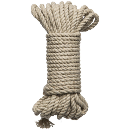 Бондажная пеньковая верёвка Kink Bind Tie Hemp Bondage Rope 30 Ft - 9,1 м. - 0