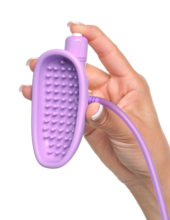 Сиреневая вакуумная вибропомпа для вагины Sensual Pump-Her - 5