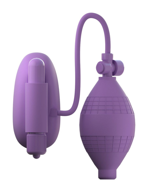 Сиреневая вакуумная вибропомпа для вагины Sensual Pump-Her - 2