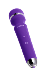 Фиолетовый вибромассажер Nalone Rock - 2