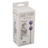 Фиолетовые вагинальные шарики Love Story Empress Lavender Sunset - 1