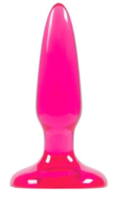 Розовая анальная мини-пробка Jelly Rancher Pleasure Plug Mini - 8,1 см. - 1