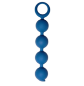 Синяя анальная цепочка Appulse - 15 см. - 0