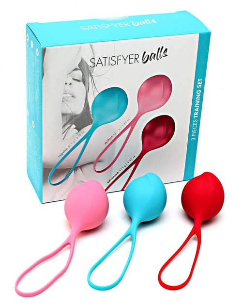 Набор из трёх вагинальных шариков Satisfyer Balls - 2