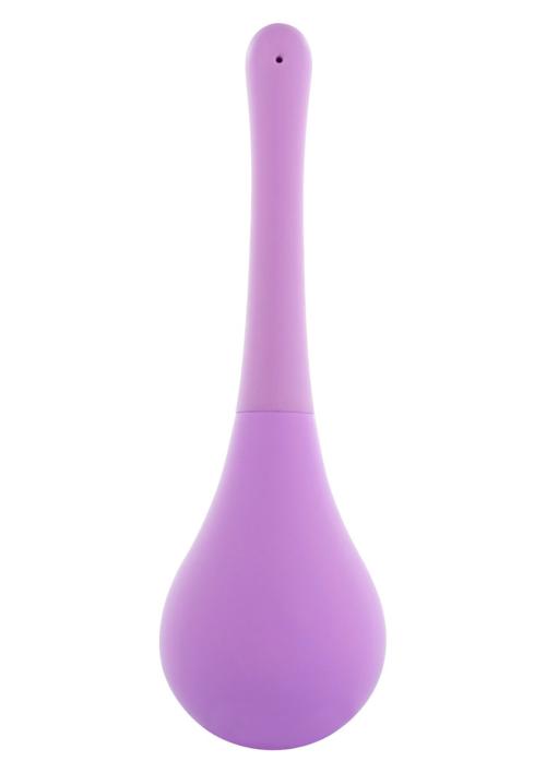 Фиолетовый анальный душ SQUEEZE CLEAN - 0
