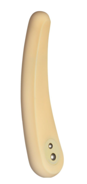Жёлтый вибратор IROHA MIKAZUKI - 17,5 см. - 0