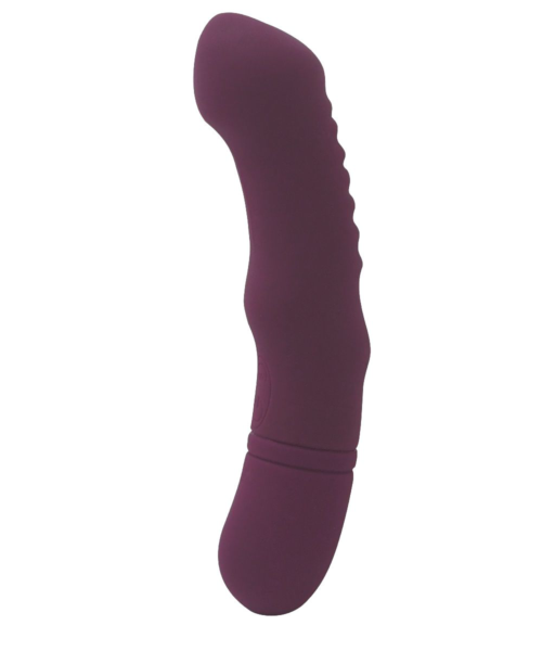 Фиолетовый перезаряжаемый G-вибратор Anfa - 18 см. - 0