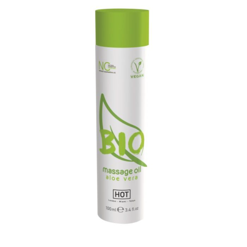Массажное масло BIO Massage oil aloe vera с ароматом алоэ - 100 мл. - 0