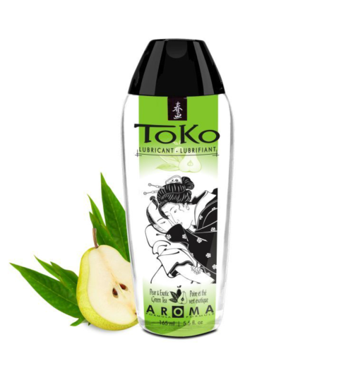 Интимный гель TOKO Pear Exotic Green Tea с ароматом груши и зеленого чая - 165 мл. - 0