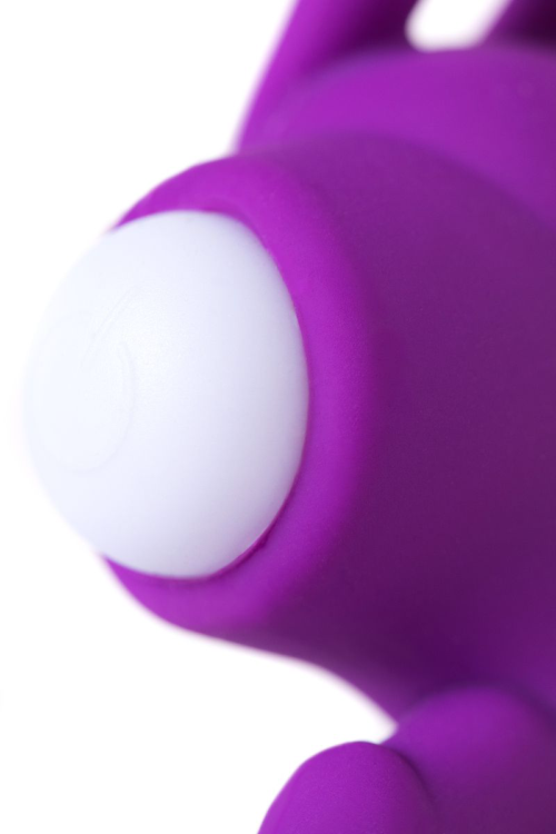 Фиолетовое эрекционное кольцо на пенис JOS GOOD BUNNY - 8