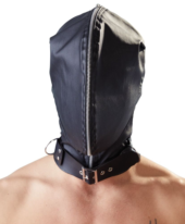 Двухслойный шлем-маска с отверстиями для глаз и рта - 3
