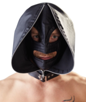 Двухслойный шлем-маска с отверстиями для глаз и рта - 0