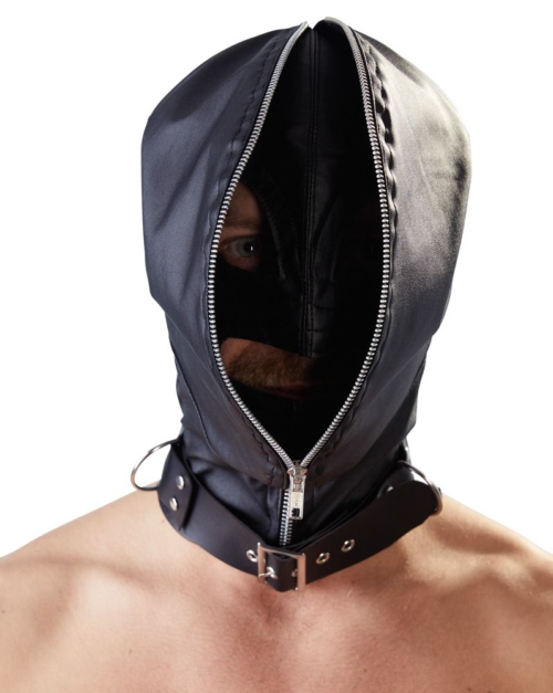 Двухслойный шлем-маска с отверстиями для глаз и рта - 2