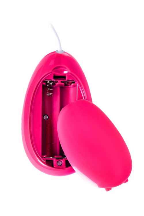 Розовое виброяйцо A-Toys - 6,5 см. - 5