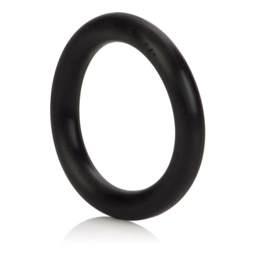 Чёрное эрекционное кольцо Black Rubber Ring - 1