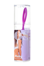 Фиолетовые вагинальные шарики с ресничками JOS NUBY - 6