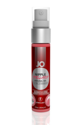 Возбуждающий гель JO Nipple Titillator Electric Strawberry - 30 мл. - 0