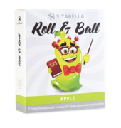 Стимулирующий презерватив-насадка Roll Ball Apple - 0
