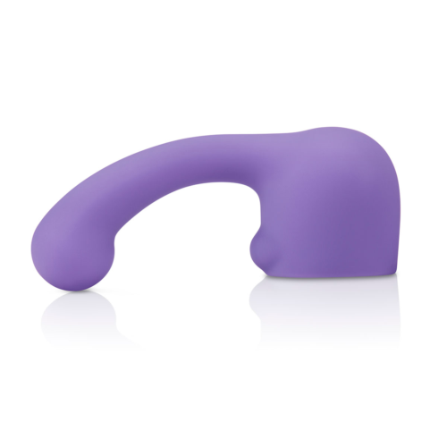 Фиолетовая утяжеленная насадка CURVE для массажера Le Wand - 0