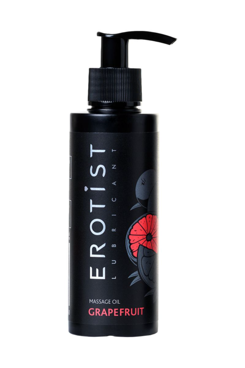 Массажное масло Erotist GRAPEFRUIT с ароматом грейпфрута - 150 мл. - 1