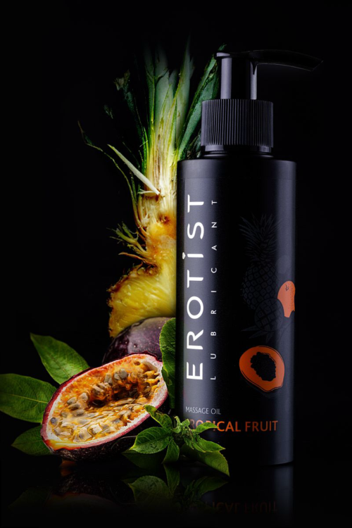 Массажное масло Erotist TROPICAL FRUIT с ароматом тропических фруктов - 150 мл. - 4