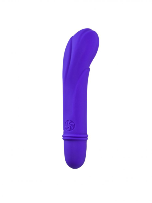 Фиолетовый мини-вибратор Universe Secret Flower - 12,6 см. - 3