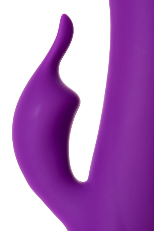 Фиолетовый вибратор LOVEMOMENT с подогревом - 21,5 см. - 9