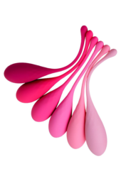 Набор из 6 розовых вагинальных шариков Eromantica K-ROSE - 1